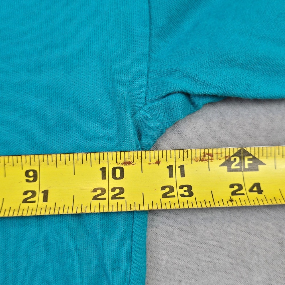 Vintage Save The Amazon Rainforest T-Shirt XL Turquoise Environmental Graphic - Picture 5 of 6